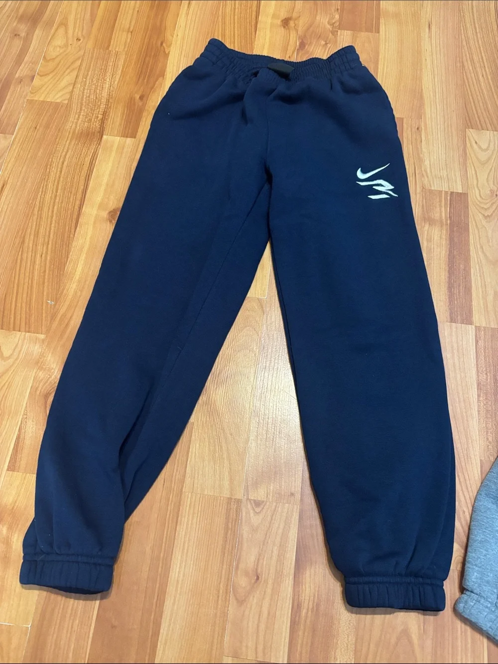 Nike 3 Brand Kids Sweatpants Trio - Navy, Gray, Black Size Small 8-10 Years